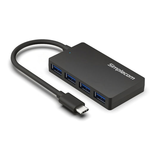 Simplecom CH350 USB-C to 4-Port USB-A Hub