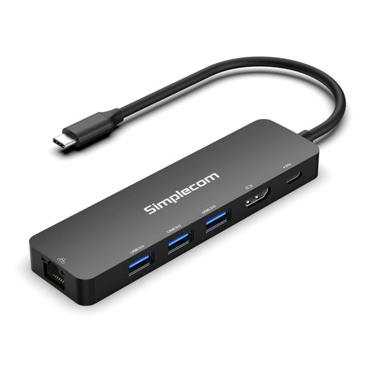 Simplecom CHT560 USB-C 6-in-1 Docking Station