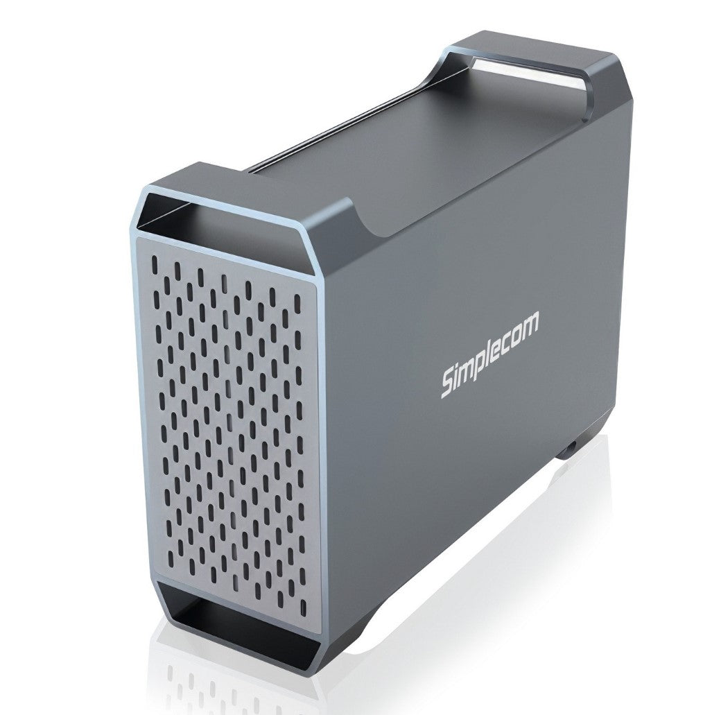 Simplecom SE482 Dual Bay 3.5" SATA RAID Enclosure USB-C
