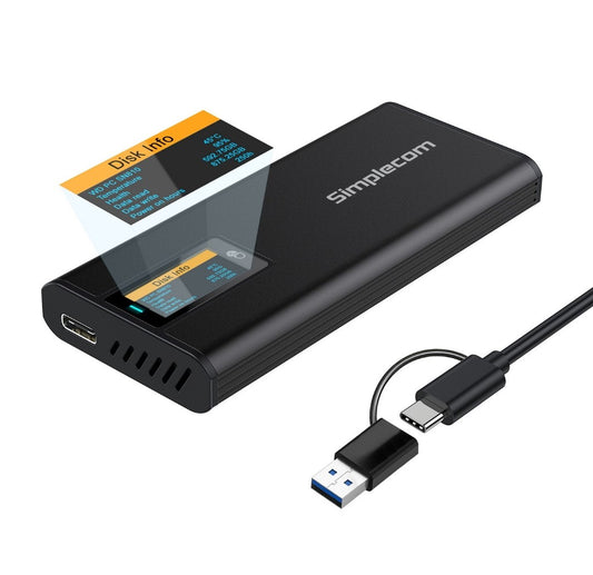 Simplecom SE530 M.2 SSD Enclosure USB-C