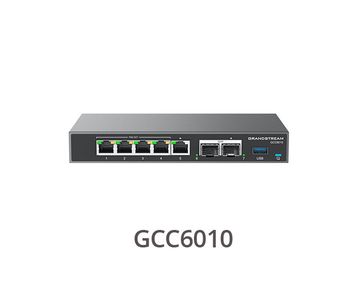 Grandstream GCC6010 All-in-One IP PBX Firewall Network Switch