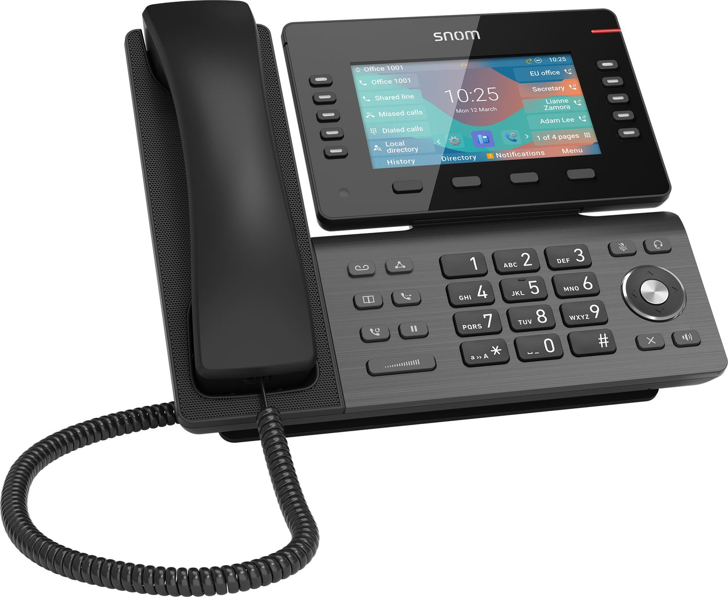 Snom D865 VoIP Deskphone with 5-Inch Colour Display