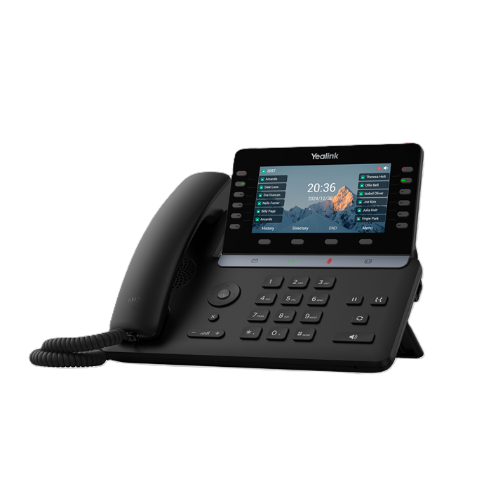 Yealink SIP-T85W IP Phone with Wi-Fi 6 and Bluetooth 5.0