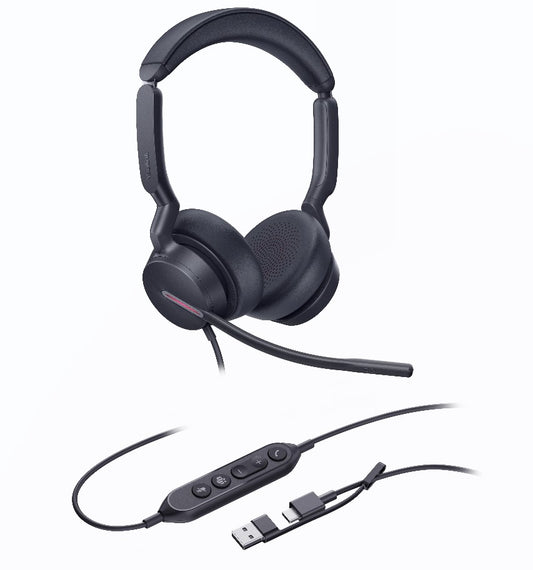 Yealink UH46 Dual USB-C/A Microsoft Teams Certified Headset