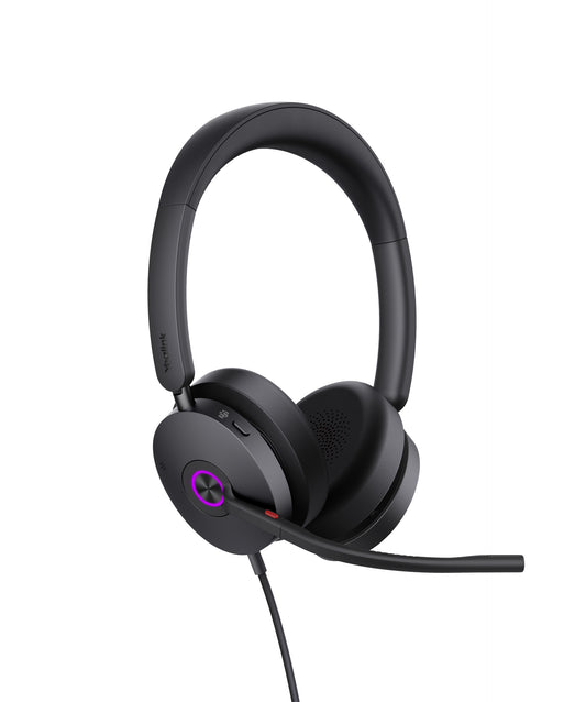 Yealink UH48 USB Wired Headset with Active Noise Cancellation