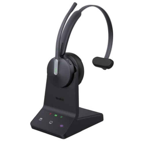 Yealink WH64 Hybrid Mono Wireless Headset with Charging Stand