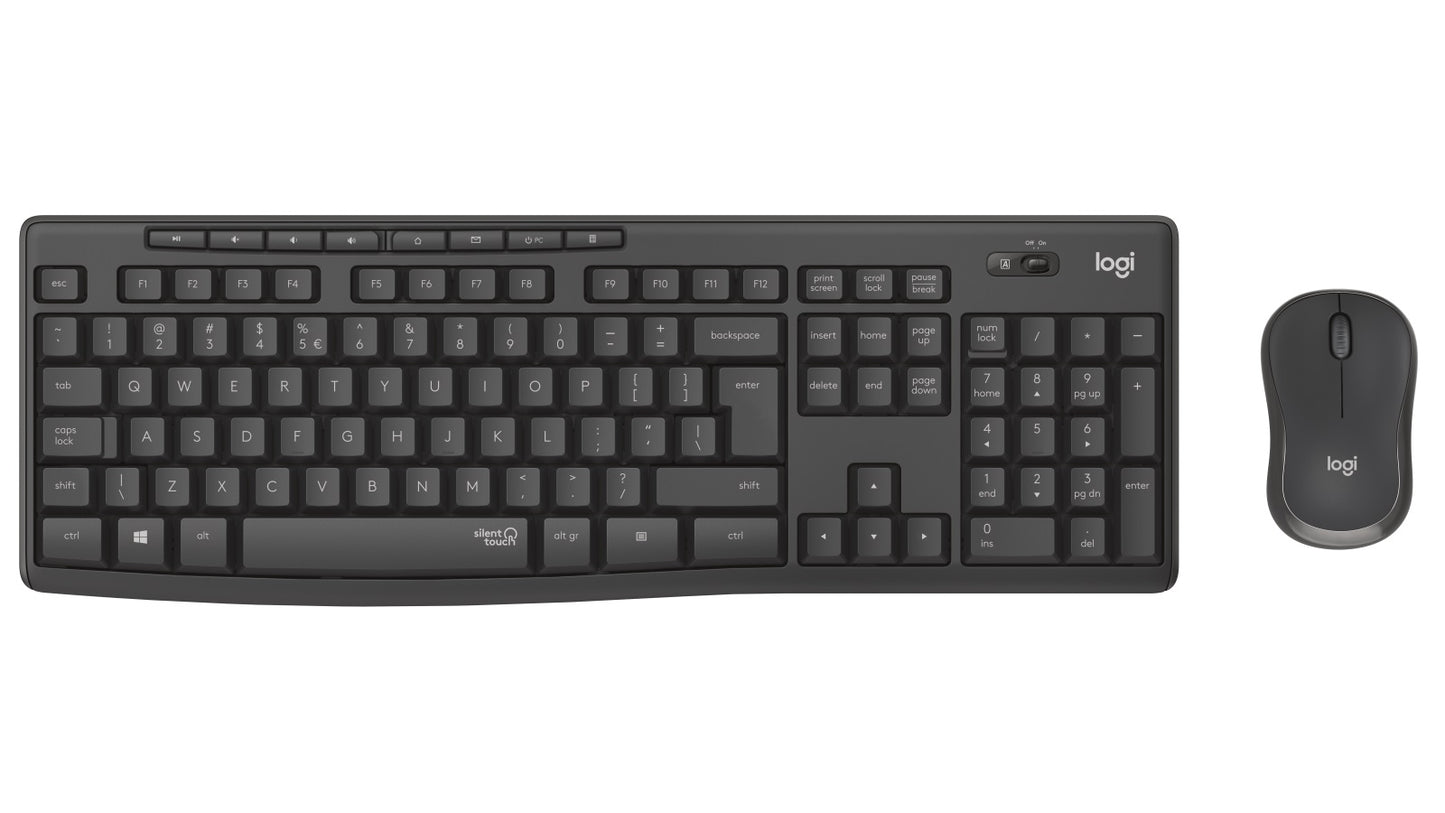 Logitech MK295 Wireless Silent Keyboard and Mouse Combo