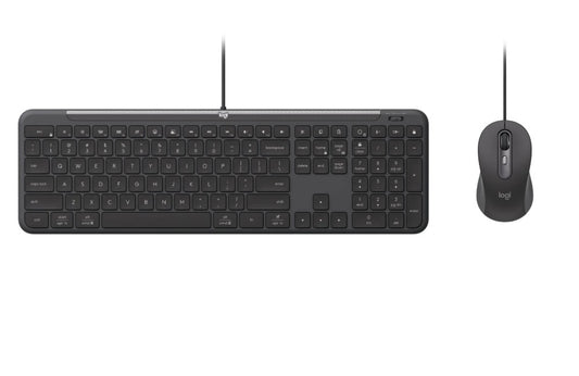 Logitech MK620 Slim Wired Keyboard and Mouse Combo