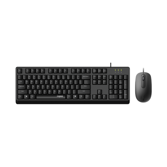 Rapoo X130pro Wired Keyboard and Mouse Combo