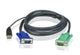 Aten 2L-5202U KVM Cable 1.8m VGA USB to 3in1 SPHD