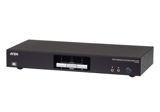Aten CS1942DP Desktop KVM Switch 2 Port Dual Display 4K