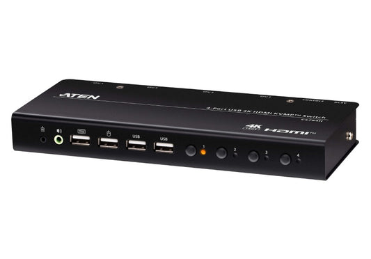 Aten CS784H 4-Port USB 4K HDMI KVM Switch
