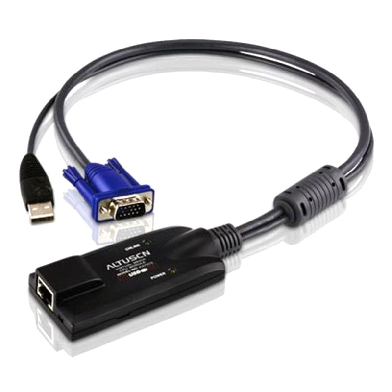 Aten KA7570 KVM Cable Adapter RJ45 to VGA & USB