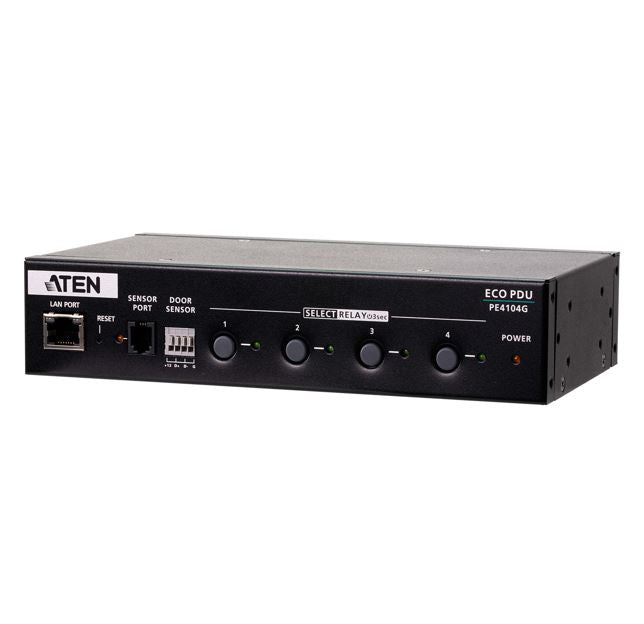 Aten PE4104G 4-Port 1U Smart PDU with Outlet Control