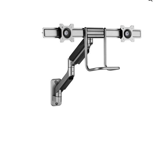 Brateck LDA69-2112 Wall Mounted Dual Monitor Arm 17–32 inch