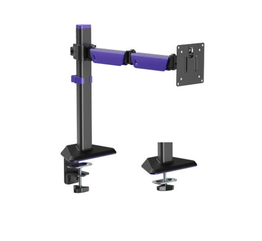 Brateck LDT89-C012 Articulating Monitor Arm Matte Black