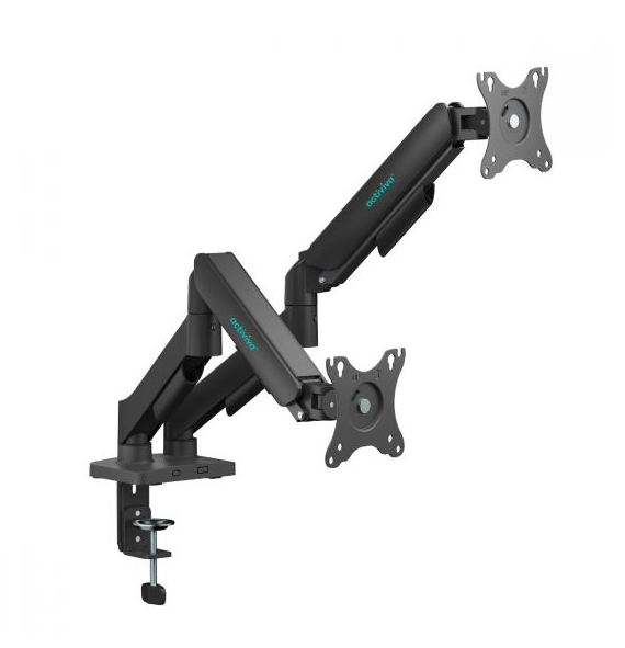 mbeat Activiva Ergolife Dual-Screen Gas Spring Monitor Arm