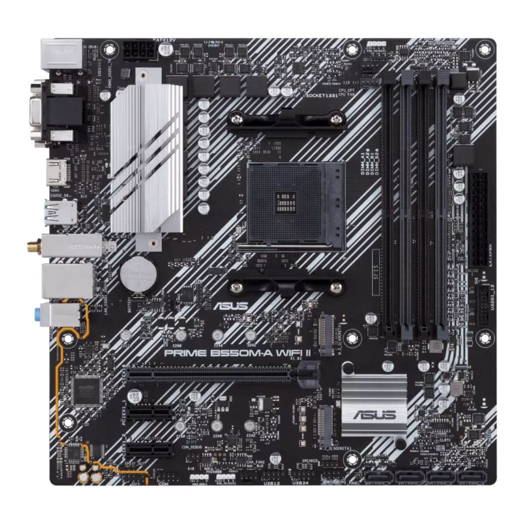 ASUS PRIME B550M-A WIFI II AMD Ryzen Motherboard