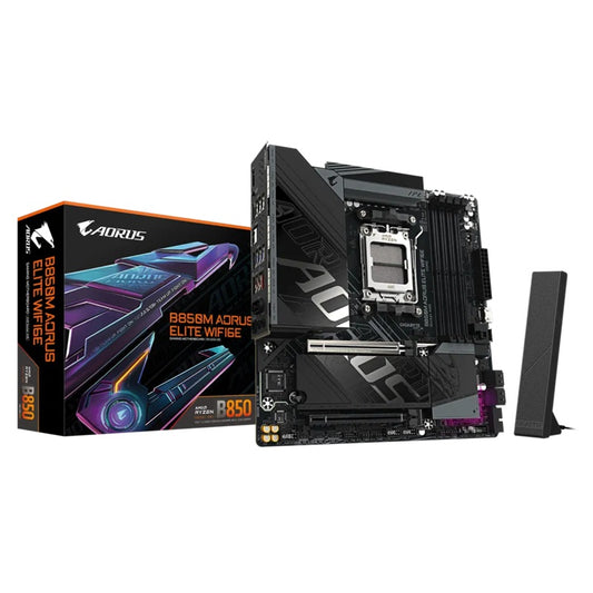 Gigabyte B850M AORUS ELITE WIFI6E Micro ATX Motherboard