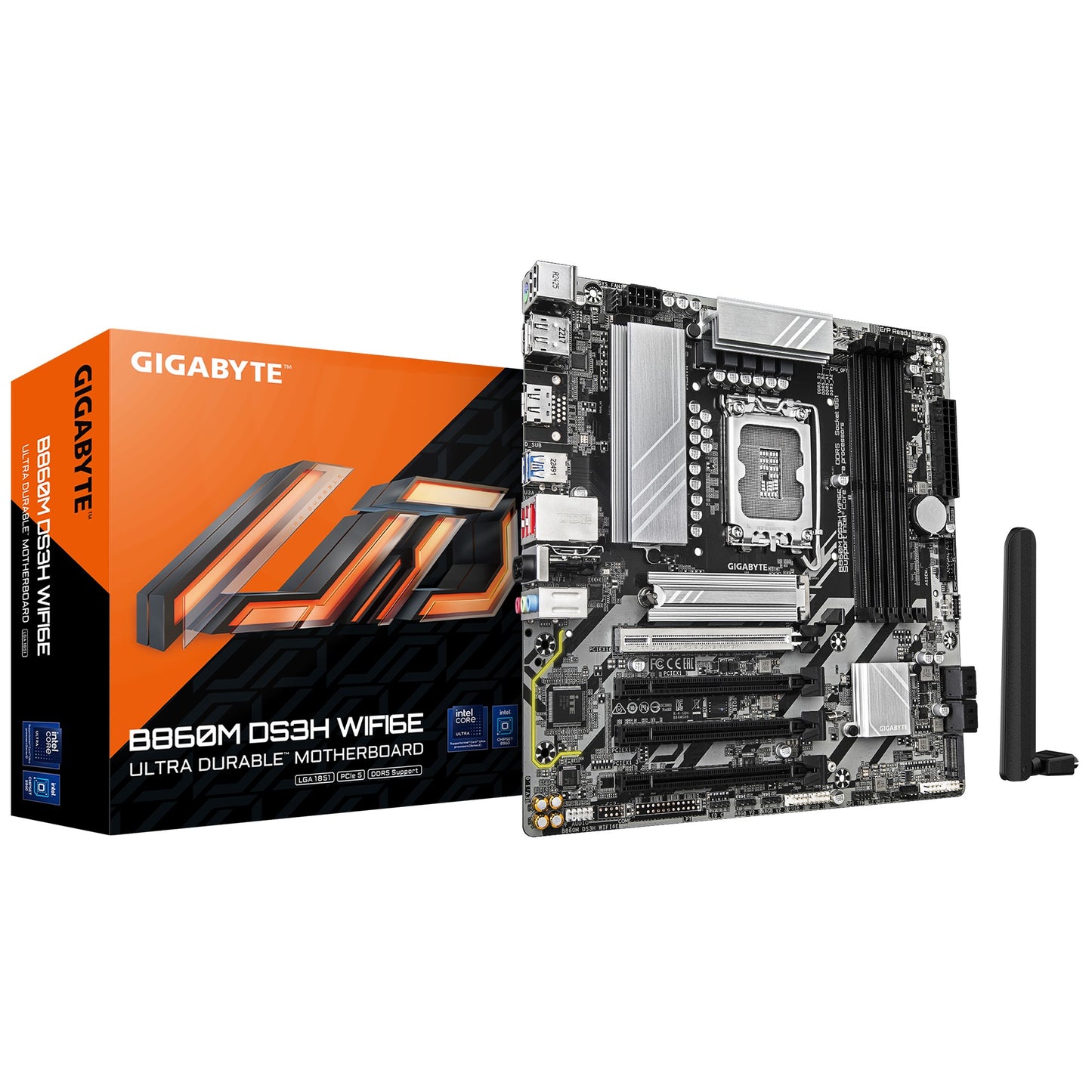 Gigabyte B860M DS3H WIFI6E Motherboard