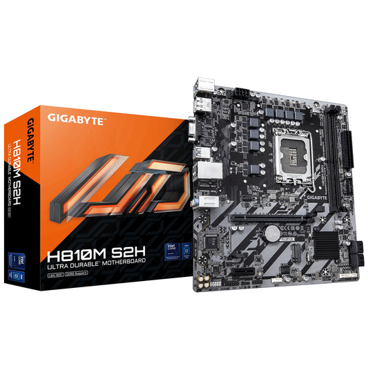Gigabyte H810M S2H Intel LGA 1851 Micro-ATX Motherboard