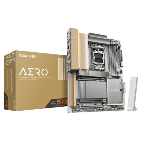 Gigabyte X870E AERO X3D DK WOOD AM5 ATX Motherboard