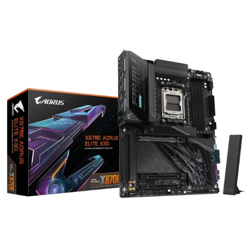 Gigabyte X870E AORUS ELITE X3D AM5 ATX Motherboard