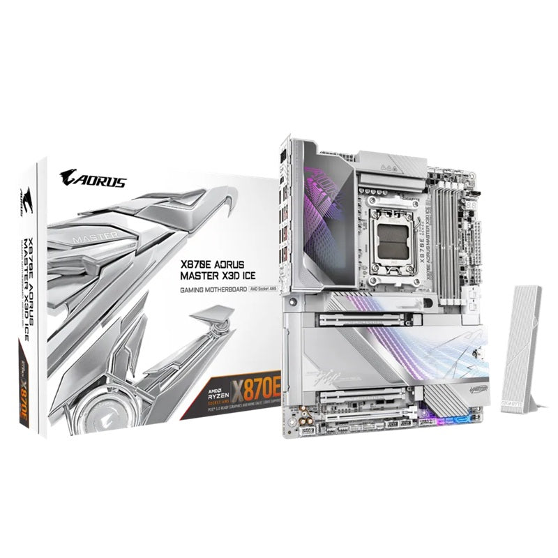 Gigabyte X870E-A MASTER X3D ICE AM5 Motherboard