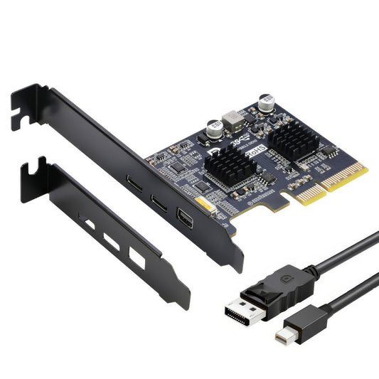 Simplecom EC365 PCIe USB-C Expansion Card with 4K Video