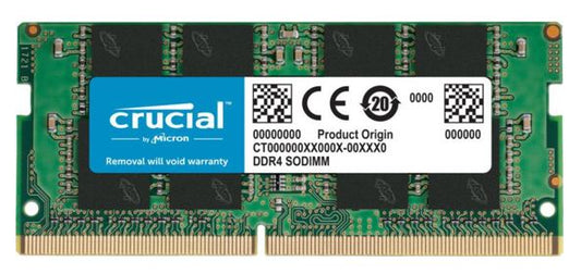 Crucial 16GB DDR4 SODIMM 3200MHz Laptop Memory