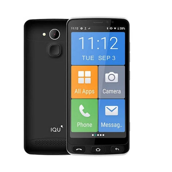 IQU SmartEasy Q50 4G Smartphone 16GB Black