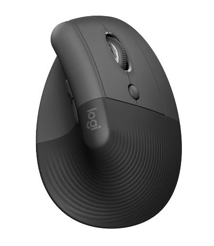 Logitech ERGO LIFT Graphite Wireless Ergonomic Mouse