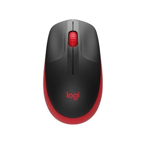 Logitech M190 Full-Size Wireless Mouse Red