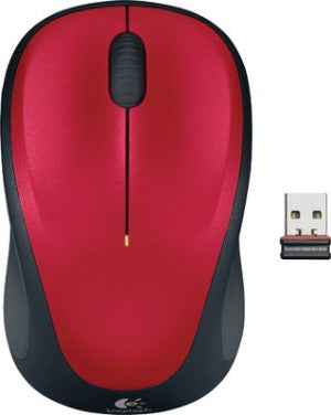 Logitech M235 Wireless Mouse Red