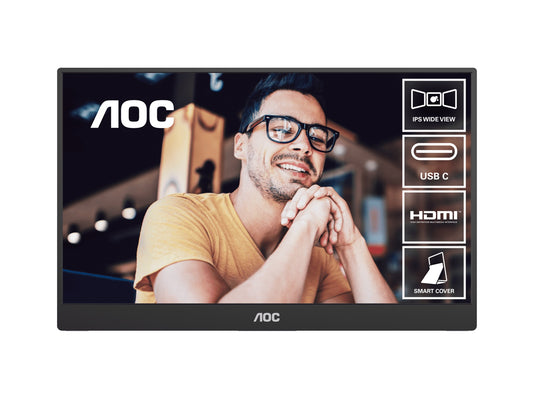 AOC 16T20 15.6-inch Portable Monitor FHD IPS