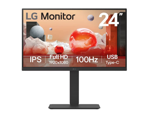 LG 24BA750-B 24" Full HD IPS Monitor with USB-C 65W