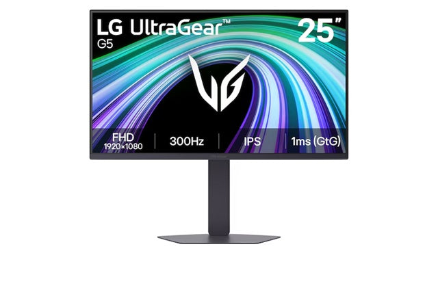 LG 25G550B-B 25" IPS Full HD 300Hz Gaming Monitor