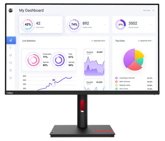 Lenovo ThinkVision T32p-30 32" 4K UHD Monitor