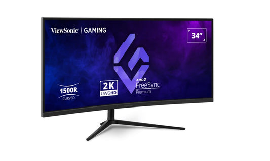ViewSonic VX3418C-2K 34-inch Curved Ultrawide Monitor
