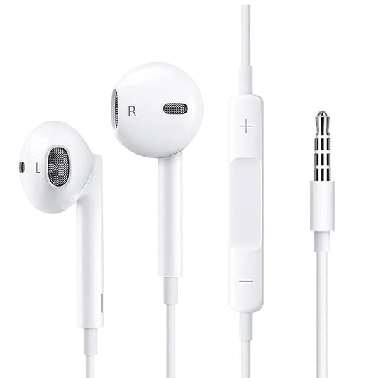 USP Pisen Half-in-Ear Wireless Earphones – White