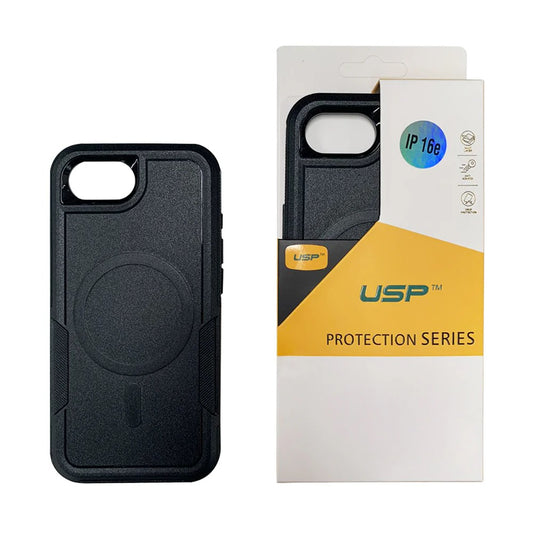 USP Armor Light iPhone 17e / 16e Case with MagSafe Black