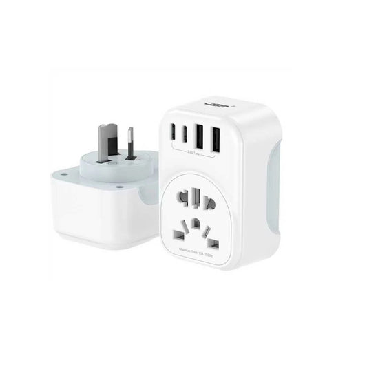 USP OL-D01AU-2A2C Travel Adapter 2 USB-A + 2 USB-C