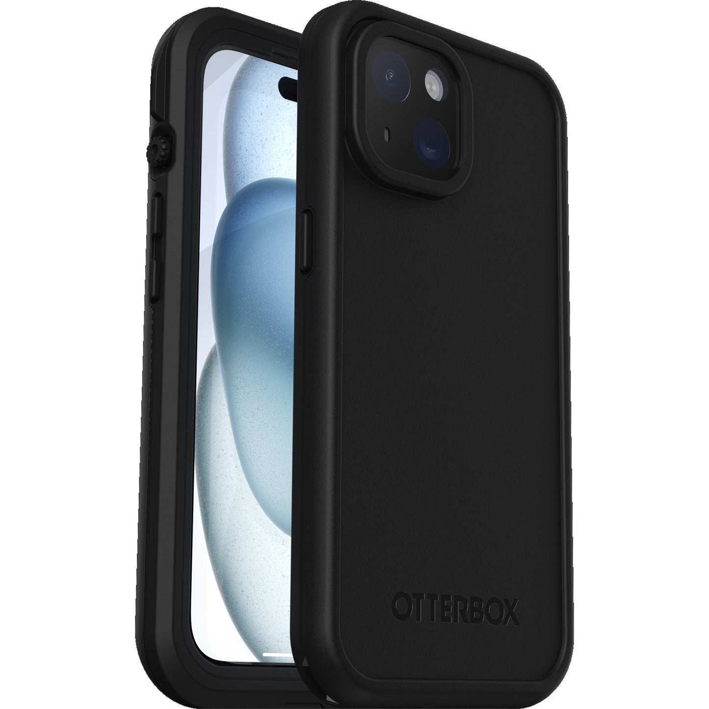 OtterBox FRE MagSafe iPhone 15 Case Black