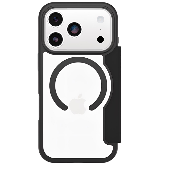OtterBox React Folio MagSafe iPhone 17 Pro Case Black