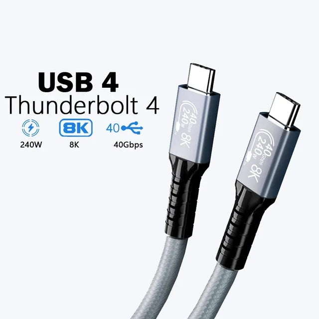 USP BoostUp Thunderbolt 4 USB-C Cable 1.8M