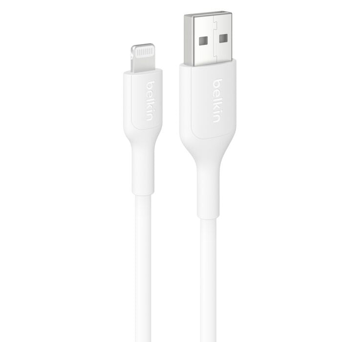 Belkin BoostCharge Lightning to USB-A Cable 1M White