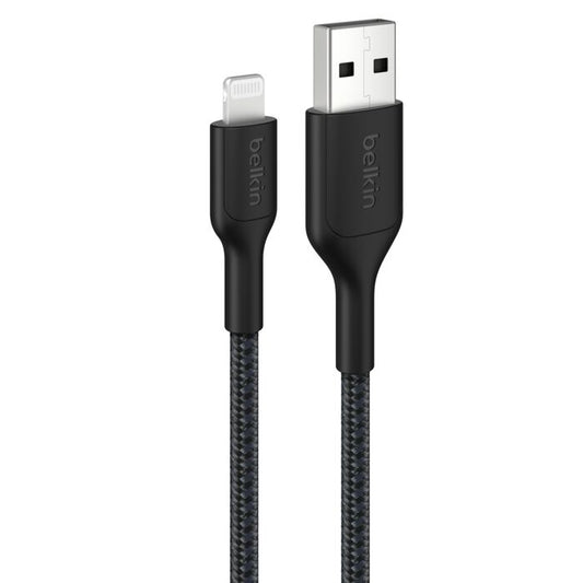 Belkin BoostCharge Pro Braided Lightning Cable 1M Black