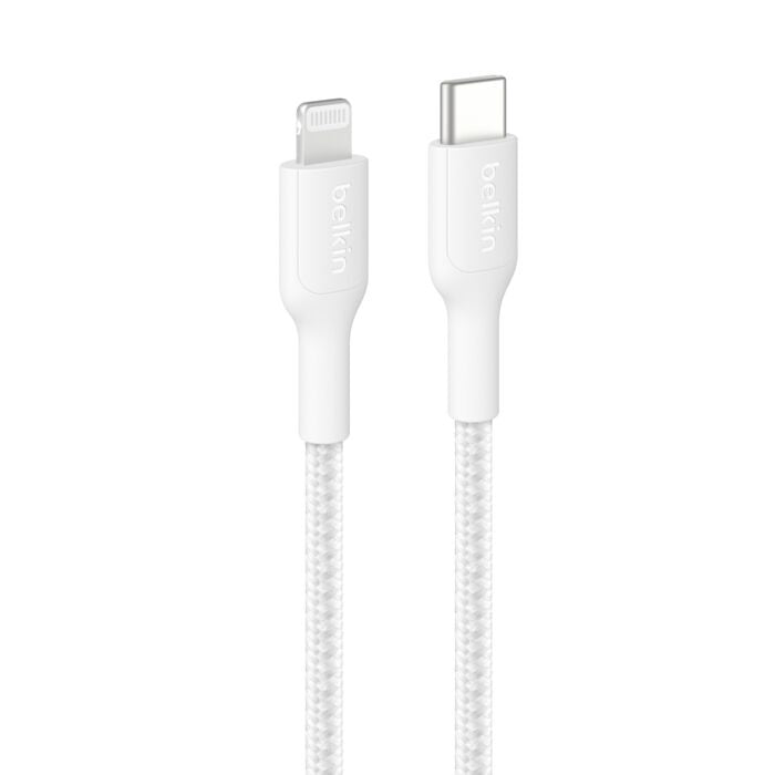 Belkin BoostCharge Pro Braided Lightning to USB-C Cable 1M