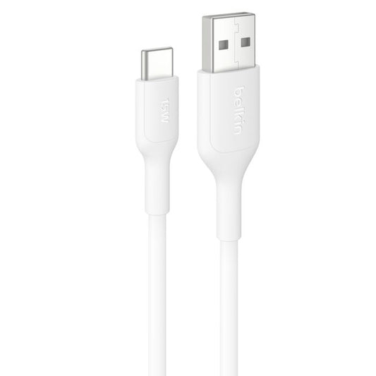 Belkin BoostCharge USB-C to USB-A Cable 2M White