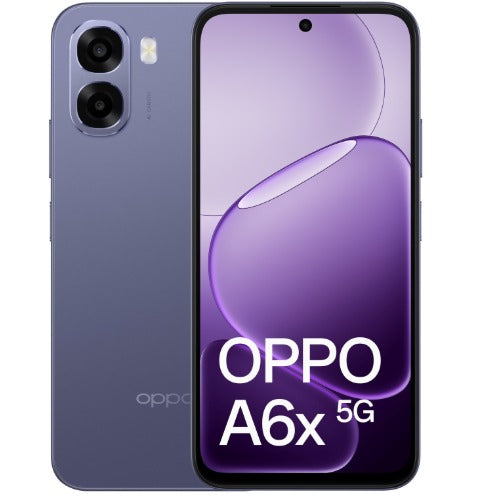 OPPO A6x 5G 128GB Smartphone - Black Purple